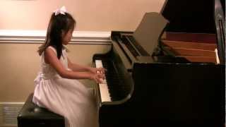 Chopin Waltz in A minor (posth.)  - Marissa Liu (Age 6)