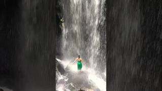 Emotional therapy #waterfall #rice #field #village #healing #bali #travel #ritual #nature #indonesia