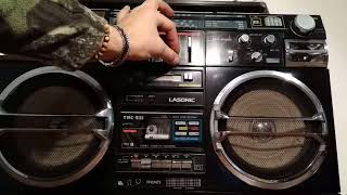 Test Rare Vintage Lasonic TRC-931 Boombox Ghettoblaster