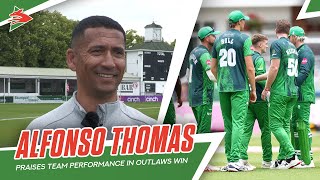 "FANTASTIC WIN | Thomas Proud Of Victory Over Outlaws 💚