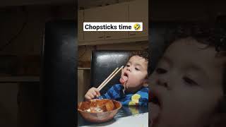 How to use  #chopsticks #first #time #shorts #trending #viral #viralvideo #amazing #shorts #short