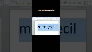 Tutor 90an | Mengecilkan Huruf | Microsoft Word