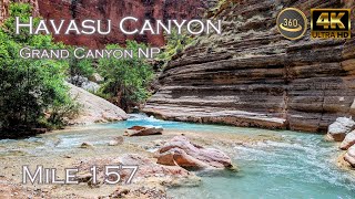 Havasu Canyon - Mile 157 - Grand Canyon NP - Colorado River - V360