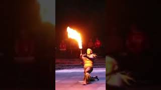 Best fire dancers! Samoan Siva Afi competition