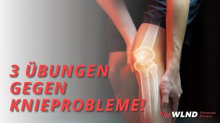 Die 3 besten Übungen bei Knieproblemen!