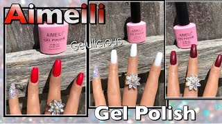 Aimeili Gel Polishes Review & Swatches