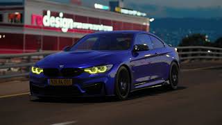 BMW M4 Blue Mad Shark | 4k