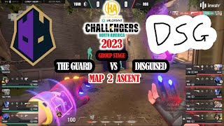 The Guard vs Disguised - 2023 Valorant Challengers NA Split 1 - W1D1 Map 2 Ascent