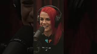 Is FIGHTING Easier Than TALKING?!? 🤔😳 - Joe Rogan | Gillian Robertson #shorts