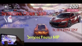 Destroying High ranked cars with Acura NSX in Season Finale! | 5 Epic Races | Asphalt 9 Legends