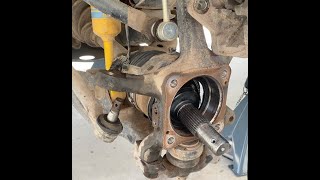 Wheel Hub Bearing Replacement for 2010 Toyota Tacoma 4X4