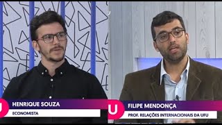 [09/12/2019] Pesquisador Henrique Souza e Professor Filipe Mendonça analisam o comércio Brasil-EUA