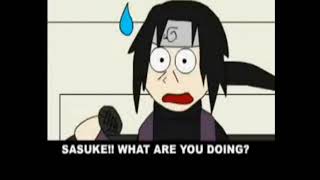 Sasuke interrumpe el canto de itachi_XD