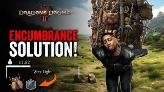 The ENCUMBERED Problem in Dragon's Dogma 2 & it's Solution! (Cut Weight in Half)