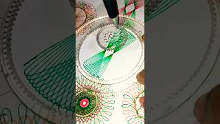 Ruler Spirograph Art Satisfying ASMR Drawing for Relaxation #SpiroASMR #ShortsSpirograph C6