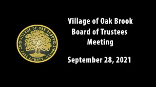 2021-09-28  Board of Trustee Meeting