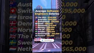 Average software engineers salaries. #driving #travel#cityofseattle#usa #softwareengineer #salaries