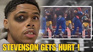 Shakur Stevenson Gets HURT & Takes TIME OUT In Leaked Sparring Footage