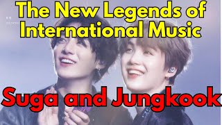 Jungkook and Suga Break Unprecedented Records in K-pop History #bts  #Suga #Jungkook #btsnews #kpop