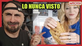 🔴  hace un BOCADILLO de PAN con PAN y se lo COME🔴