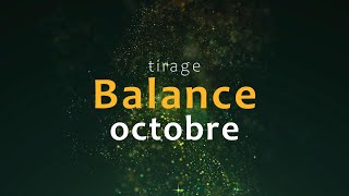 Balance, octobre