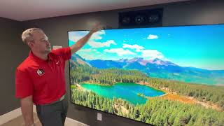 Boston Automations Home Theater Walkthrough featuring Samsung, Sonance, James Loudspeaker & Octane