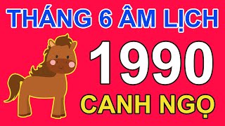 Tử Vi Tuổi Canh Ngọ 1990 Trong tháng 6 năm 2024 âm lịch Giáp Thìn | Triệu Phú Tử Vi