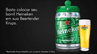 Chopeira Krups Beertender Heineken 5 Litros