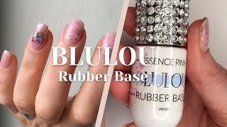 BLULOU RUBBER BASE Gel Overlay +  Forms | Test  (Success or Fail?) 🧐