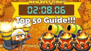 Btd6 Race Jones and the Loops in 2:08.06 Fast Top 50 Guide!!!