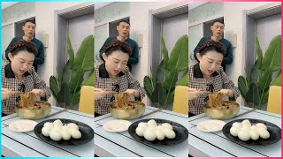 🤣🍽️ Hubby’s Sweet Gesture Goes Wrong—He Ends Up Eating Wifey’s Meal! You Won’t Want to Miss This! 😜