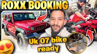 Thar Roxx booked 😍| Finally humne @TheUK07Rider ki Superbike Ducati kar he di thik😃