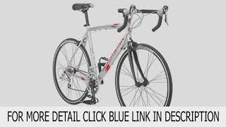 New Schwinn Men's Phocus 1600 700C Drop Bar Road Bicycle, Silver, 18 Inch Top