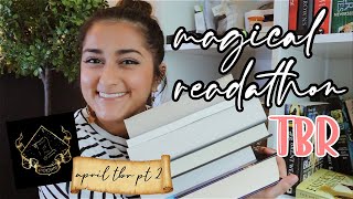 MAGICAL READATHON: ORILIUM TBR ✨ \\ April TBR pt.2 featuring fantasy, horror, sci-fi, and more!