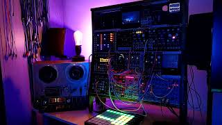 #3 - Eurorack Synthesiser, first tune using Tesseract Tukra for drums. #Jamuary