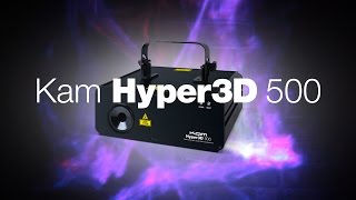 Kam Hyper3D 500 - spectacular multicolour 8 x FX-in-1 laser