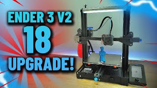 Ender 3 v2 18 Upgrade ( baskı kalitesi çok değişti )