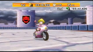 Mario Kart Wii - Peach - Mirror Leaf Cup - Mach Bike マリオカートWii - ピーチ - ミラーリーフカップ - マッハ・バイク