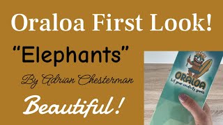 Diamond Painting - Oraloa Unboxing A First Look! Adrian Chesterman’s Elephants. 🐘