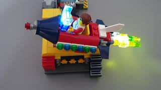 LEGO Ideas Rocket Space Ride 40335 with Add-on Lights and Movements | Speed Review