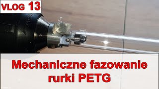 Składam komputer chłodzony cieczą na platformie AMD - VLOG nr 13. Narzędzie do fazowania rurek PETG.