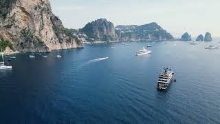 SuperYacht ⚓️ForceBlue 71mt in Capri❗️ Summer 2023. #yacht #boat #italy #capri #sea