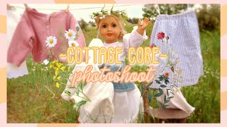 cottage core photoshoot! 🌼