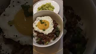 #shorts_MINCED_BEEF_BULGOGI/#shorts_RICEBOWL