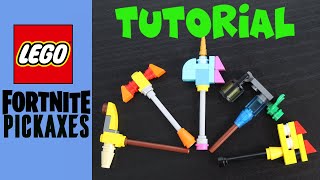 How to Build Fortnite Pickaxes in LEGO