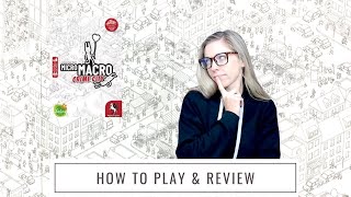 Micro Macro Crime City | How to Play | Review | Table Top Board Game | Family Board Game