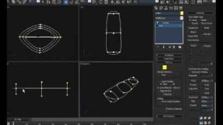 3D Max tutorial - Spline cage modelling (Part 1)