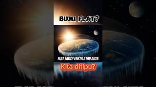 Bumi flat? #shorts #planet #faktamenarik #bumi #flat #viral #angkasalepas