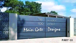 Top 100+ modern Main Gate Design ideas | House Main Gate Design Ideas