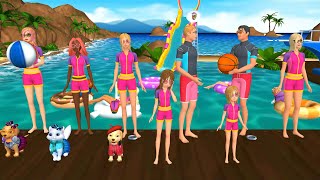 Barbie Dreamhouse Adventures - New Swimwear for Ken - Simulation Game